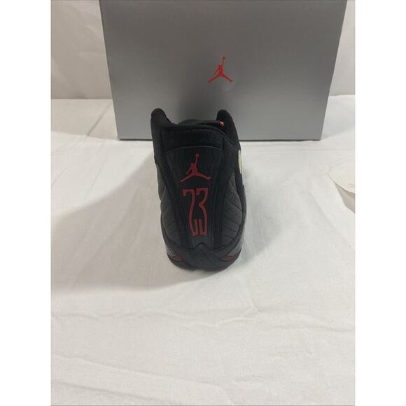 Nike Air Jordan 14 1999 OG XIV 136016-001 Black Varsity Red The Last Shot Sz12 - Picture 7 of 16